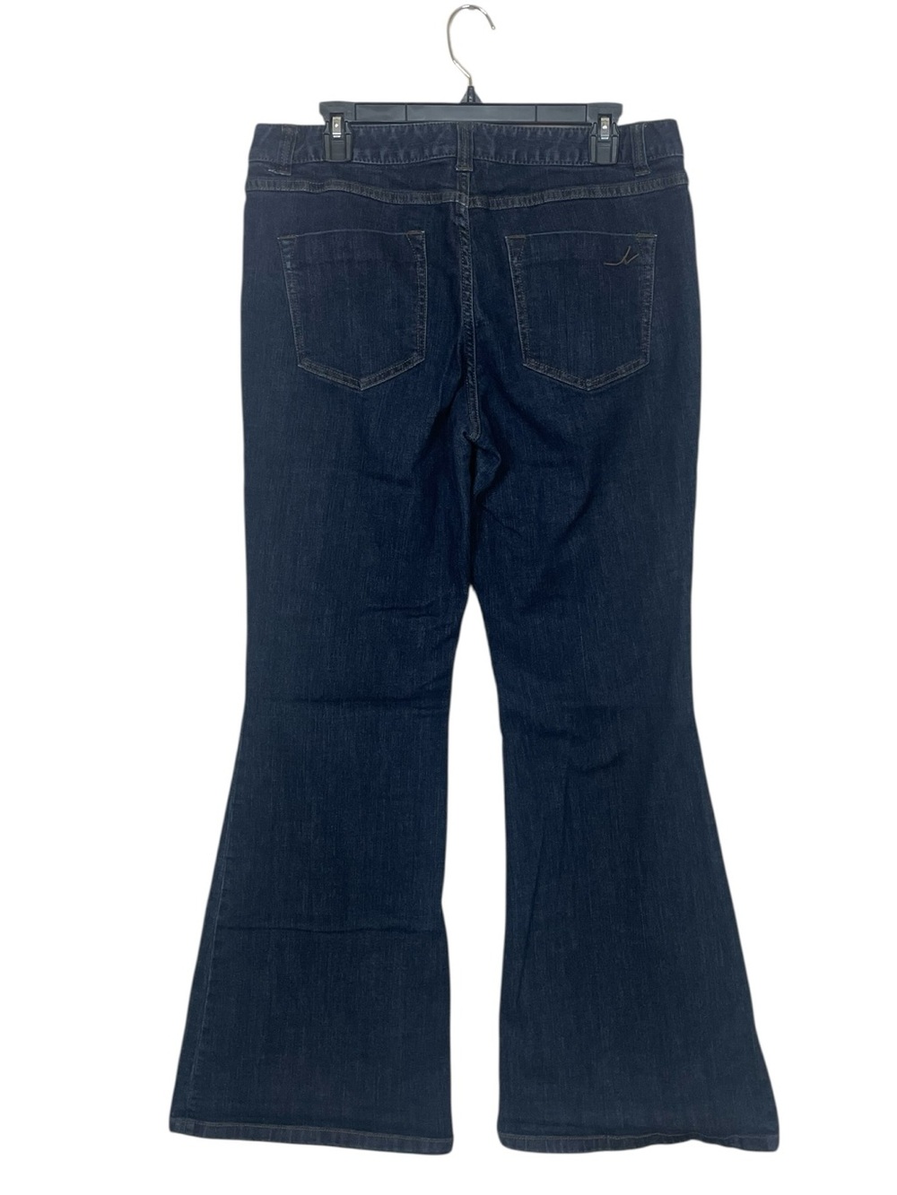 INC International Concepts Regular Fit Flare Leg Jeans Dark Wash (BB)